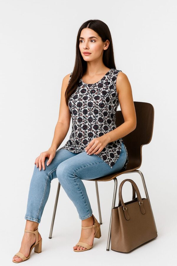 Pure Cotton Short Kurti