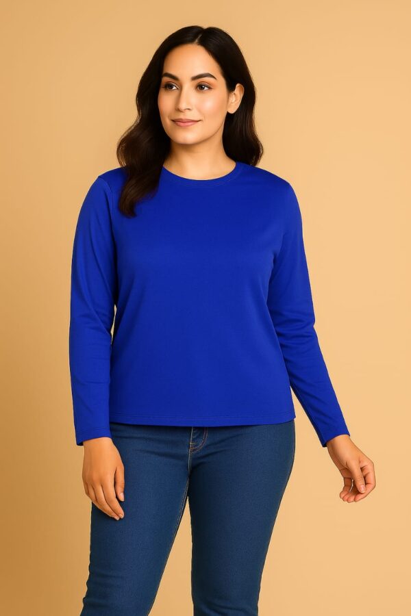 women fasionable TOP size-XXL colour royal blue