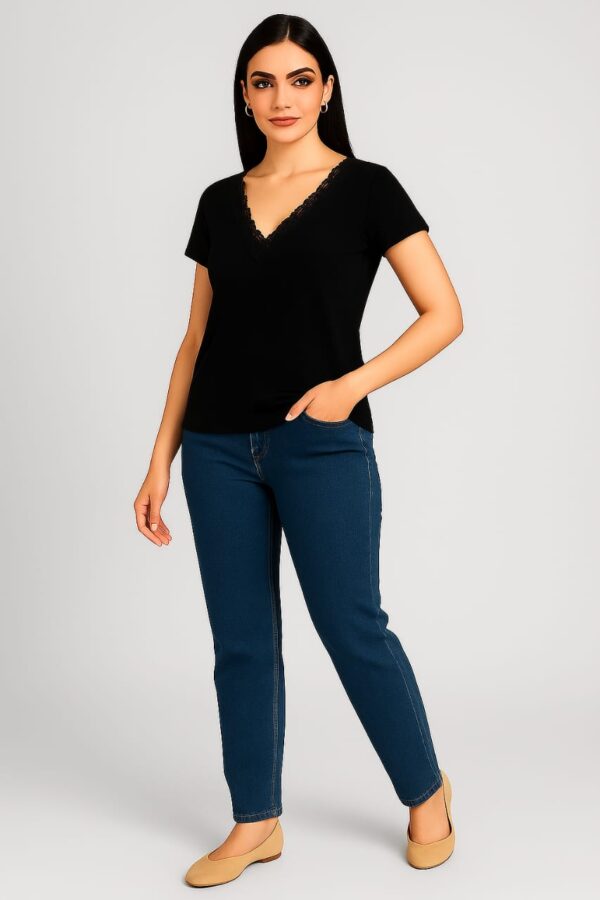 women fasionable TOP size-M colour jazz black