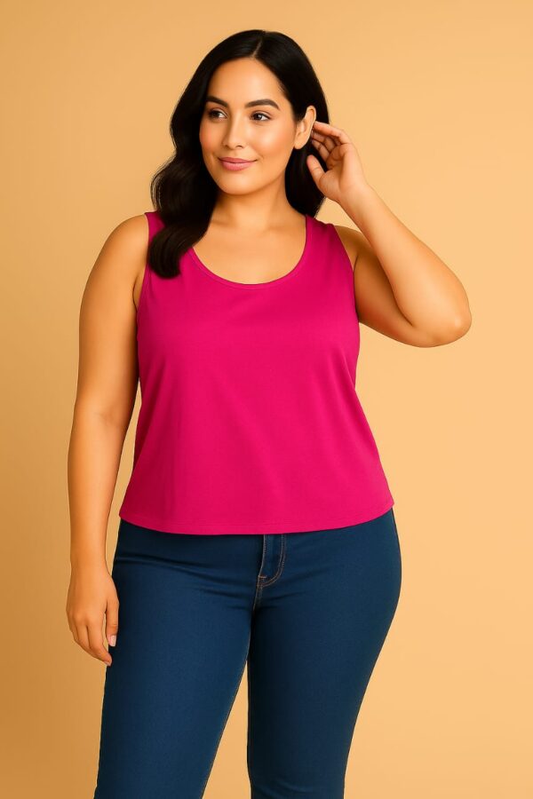 women fasionable lycra TOP size- XL colour:- pink