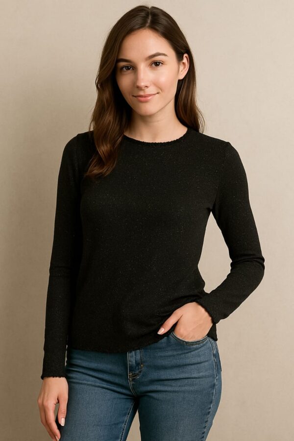 women fasionable lycra TOP size-s colour:- black